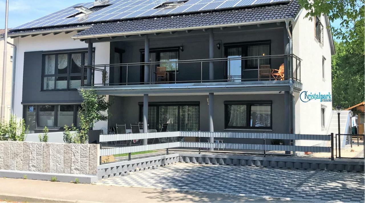 Pension Kristalpark Günzburg Exterior foto
